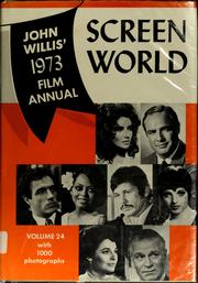 Cover of: Screen world 1973