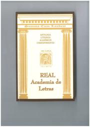 Cover of: Antologia Acadêmicos Correspondentes da Real Academia de Letras do Brasil