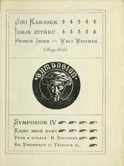 Cover of: Ideje zítřku: Henrik Ibsen - Walt Whitman, 1894-1898