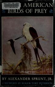 Cover of: North American birds of prey