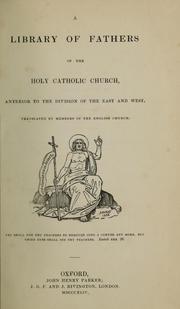 Cover of: The Epistles of S. Cyprian, with the Council of Carthage on the baptism of heretics: to which are added the extan{t works of S. Pacian