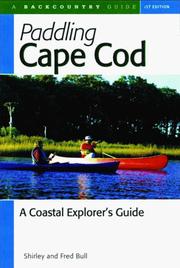 Cover of: Paddling Cape Cod: A Coastal Explorer's Guide