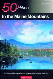 50 hikes in the Maine mountains by Cloe Chunn