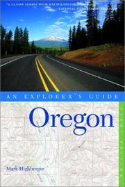 Cover of: Oregon: An Explorer's Guide