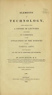 Cover of: Elements of technology