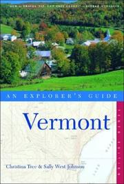 Cover of: Vermont: An Explorer's Guide, 10th Edition