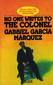 Cover of: No One Writes to the Colonel by Gabriel García Márquez