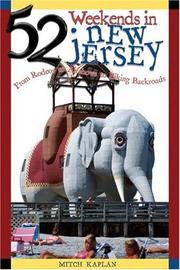 Cover of: 52 weekends in New Jersey by Mitch Kaplan, Mitch Kaplan