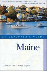 Cover of: Maine: An Explorer's Guide, Twelfth Edition