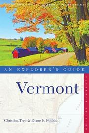 Vermont by Christina Tree, Diane E. Foulds
