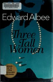 Cover of: Three tall women by Edward Albee