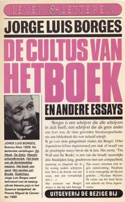 Cover of: De Cultus van het Boek by Jorge Luis Borges