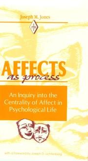 Affects as process by Jones, Joseph M.