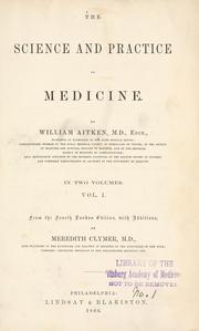 Cover of: The science and practice of medicine