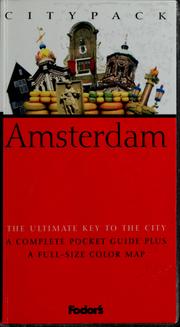 Cover of: Citypack Amsterdam