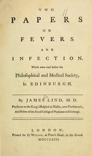 Cover of: Two papers on fevers and infections by James Lind, James Lind