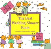The Best Wedding Shower Book by Courtney Cooke