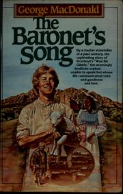 Cover of: The Baronet's song