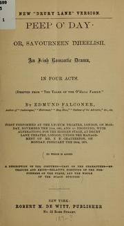 Cover of: Peep o'day
