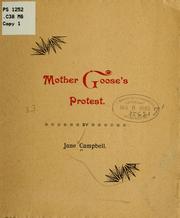 Cover of: Mother Goose's protest