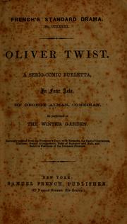 Cover of: Oliver Twist | George Almar