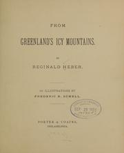 Cover of: From Greenland's icy mountains