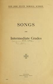 Cover of: Songs for intermediate grades