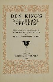 Cover of: Ben King's southland melodies by Ben King, Ben King