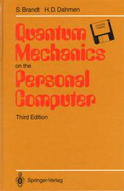 Cover of: Quantum mechanics on the personal computer