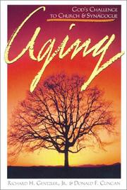 Cover of: Aging: God's Challenge to Church and Synagogue