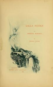 Cover of: Lalla Rookh: an oriental romance