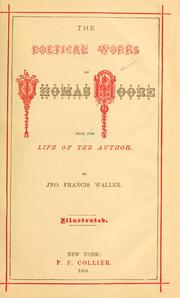 Cover of: The poetical works of Thomas Moore: with the life of the author