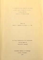 Cover of: The effect of surface roughness upon 25 ST aluminum alloy subjected to repeated tensile stresses above the proportional limit