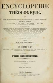 Cover of: Dictionnaire de cas de conscience: ou, Décisions, ... de plus considérables difficultés touchant la morale et la discipline ecclésiastique ...