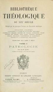 Cover of: Patrologie