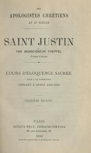 Cover of: Saint Justin