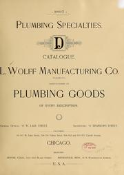 Cover of: Plumbing specialties: Catalogue D.