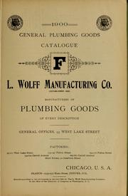 Cover of: General plumbing goods: Catalogue F.