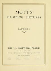 Mott's plumbing fixtures by J.L. Mott Iron Works