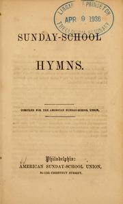 Cover of: Sunday School hymns | American Sunday-School Union