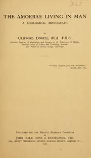 Cover of: The amoebae living in man by Clifford Dobell