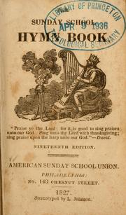Cover of: The Sunday School hymn book