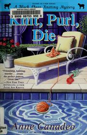 Cover of: Knit, purl, die