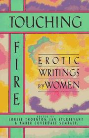Cover of: Touching fire by edited by Louise Thornton, Jan Sturtevant, and Amber Coverdale Sumrall.