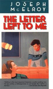 Cover of: The Letter Left to Me by Joseph McElroy