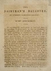 Cover of: The dairyman's daughter: An authentic narrative -- abridged