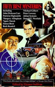 Cover of: Fifty Best Mysteries by Eleanor Sullivan