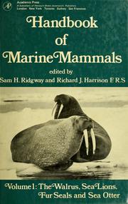 Cover of: The walrus, sea lions, fur seals and sea otter