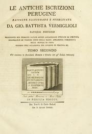 Cover of: Le antiche iscrizioni Perugine