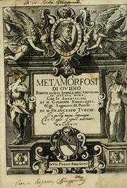 Cover of: Le metamorfosi di Ovidio by Ovid